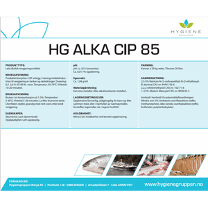 HG Alka Cip 85