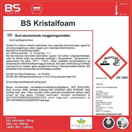 BS Kristalfoam
