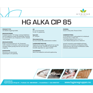HG Alka Cip 85