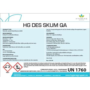 HG Des Skum QA