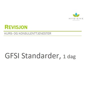 GFSI standarder, 1 dag