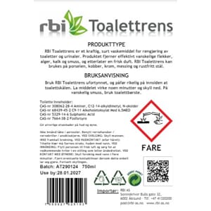 RBI Toalettrens