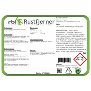 RBI Rustfjerner